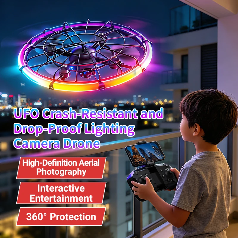Drone Kit With Camera - JJRC H145 UFO RC Drone dengan