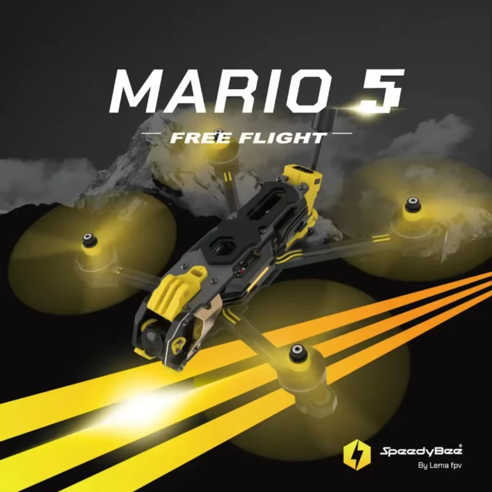 Drone Kit Fpv - Kit Rangka Speedybee Mario 5 O4,